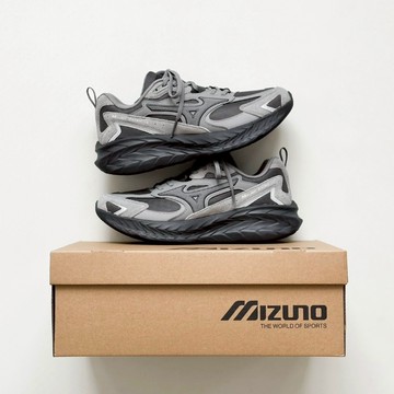 隔日到 ☆小B之都☆ Mizuno LS ASTRO 反光 復古休閒運動 厚底增高慢跑 D1GH252102 煙燻灰