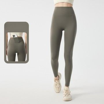 【Beautytrend】運動長褲裸感磨毛高彈高腰提臀速幹緊身長褲隱藏口袋健身瑜伽出街運動打底褲