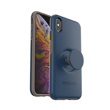 OTTERBOX Otter + Pop iPhone Xs Max Symmetry炫彩幾何泡泡騷保護殼-藍
