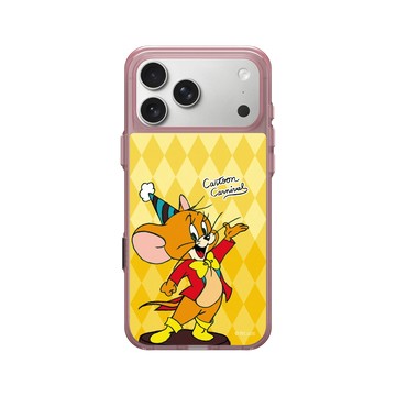 iPhone 17 Pro Max Clear (相機按鈕) 晶醺玫 - 湯姆貓與傑利鼠 Tom and Jerry - 卡通嘉年華 - 傑利鼠