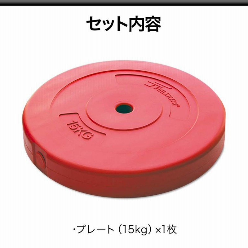 IROTEC バーベルプレート 15KG ①