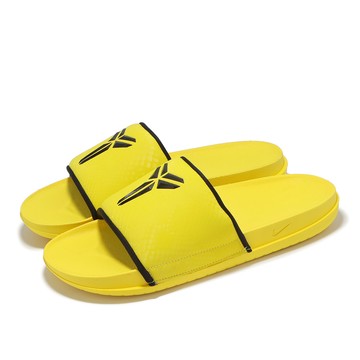 [ACS] Nike 拖鞋 Kobe Offcourt Slide 男鞋 黃 黑 曼巴 運動拖鞋 IF2870-700