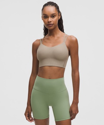 Like a Cloud Ribbed Longline Bra Light Support, B/C Cup Size 8