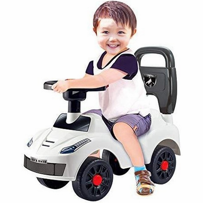 足けり乗用玩具 足けり おもちゃ 車の乗物 子供用 足蹴り乗用カー エスアイエス Sis Dc ホワイト 通販 Lineポイント最大0 5 Get Lineショッピング