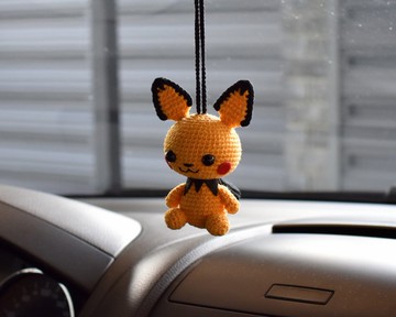 皮丘寶可夢 / 寶可夢粉絲禮物 / 汽車後視鏡裝飾 / 汽車後視鏡