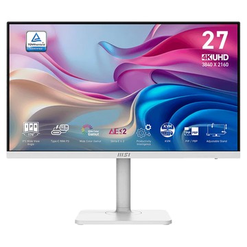 msi 微星 UHD/60Hz/4ms 電腦螢幕  Modern MD272UPHW  27吋