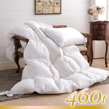鴻宇 波蘭進口95%羽絨 460織純棉表布 香榭玫瑰羽絨被 雙人加大