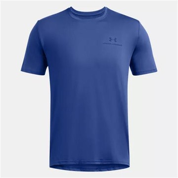 Under Armour UA 短袖上衣 男裝 排汗 藍【運動世界】1383973-432