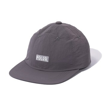 日本限定 POLER FURRY FONT NYLON 6P CAP 六片尼龍帽 / 灰色