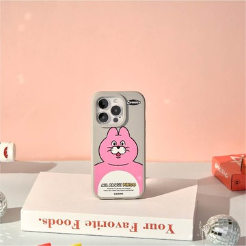 ZIZONE粉紅貓Pingo峽谷強悍MagSafe iPhone手機殼