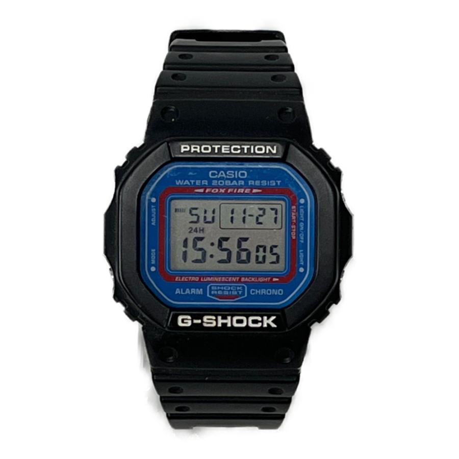 ◇◇CASIO カシオ エクストララージ G-SHOCK DW-5600VT ブラック x ブルー-