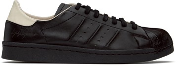 Y-3 黑色 & 白色 Superstar 运动鞋