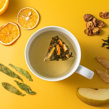 【精神旺盛】香橙包種茶超值包-10入/包_低咖啡因養生茶