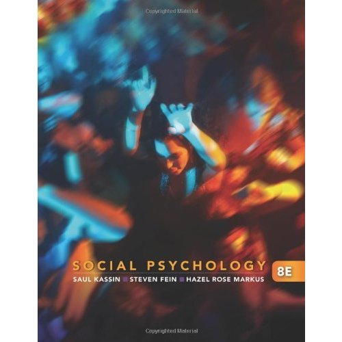 Social Psychology (Available Titles Cengagenow)