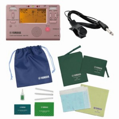 ヤマハ サックス用お手入れセット TDM-700P チューナーメトロノーム チューナーマイク付き セット