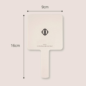 [限量] DINTO 手持鏡子 旅行攜帶 1pc