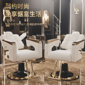工廠直銷 免運 髮廊椅 理髮店椅子 旋轉椅 升降椅 網紅理發店椅子美發凳子發廊專用升降可放倒美容時尚燙染剪發座椅特惠/開立發票 售後保障 h13
