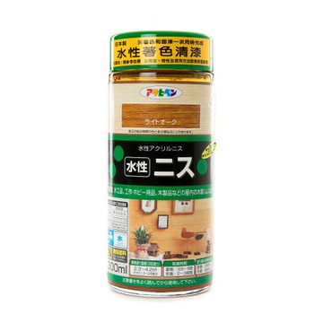 日本Asahipen 水性著色清漆 淺橡木 300ml