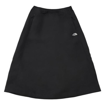The North Face 北面 中長裙 女裝 防風 防潑水 拉鍊口袋 黑 NF0A8C54JK3