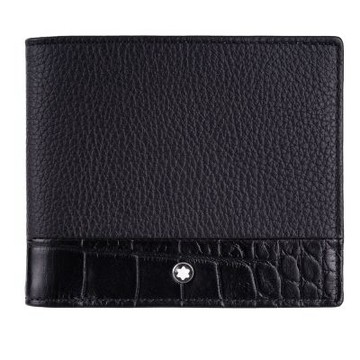 MONTBLANC 萬寶龍大班系列 八卡式皮夾 118756