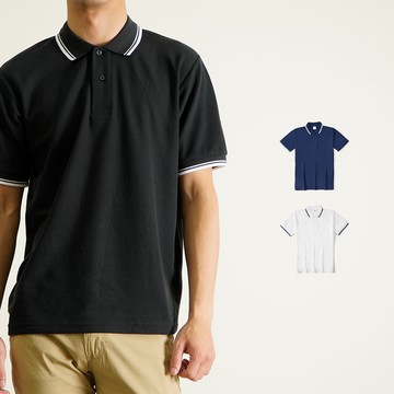 NoMorre 台灣現貨 純棉 間色領 POLO衫 短袖上衣 男 POLO短袖 夏天上衣 多色 M-XL #16004