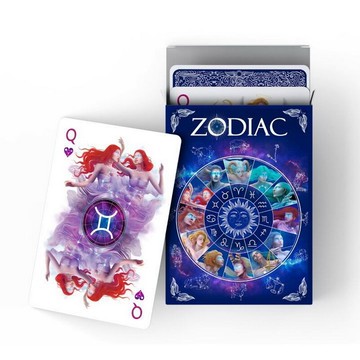 匯奇撲克 Zodiac Playing Cards 十二星座 進口收藏花切撲克牌