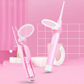 掏耳神器挖耳勺帶燈兒童發光耳勺寶寶采耳掏耳朵屎扣鑷可視挖耳朵