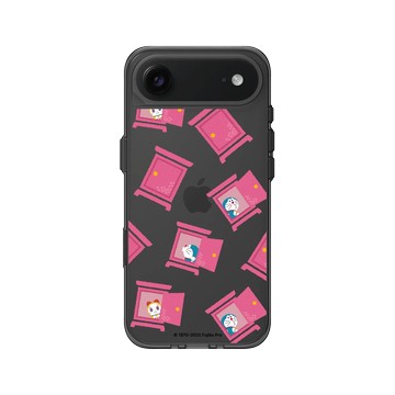 iPhone Air Clear (相機按鈕) 酷墨灰 - 哆啦A夢 Doraemon - 和風任意門款