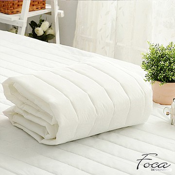 FOCA 雙人超值2入組 平單式防潑水保潔墊 台灣製造