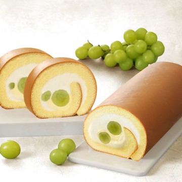 (滿4件)亞尼克生乳捲 白葡萄生乳捲蛋糕1條 18CM/條(禮盒/送禮/團購/伴手禮)