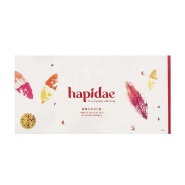 hapidae 蜜香紅茶杏仁餅120g