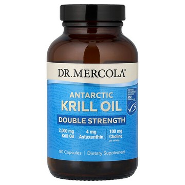 Dr. Mercola, 南極磷蝦油，90 粒膠囊