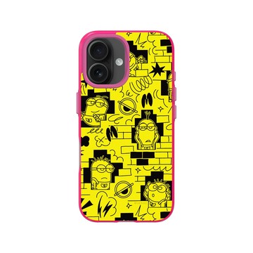 iPhone 16 Clear 粉漾桃 - Minions - Minions - Yellow Wall