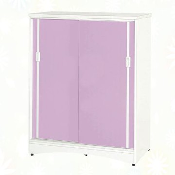 文創集-南亞塑鋼   宮本  南亞塑鋼3尺雙拉門鞋櫃-90.1x40.8x112cm免組