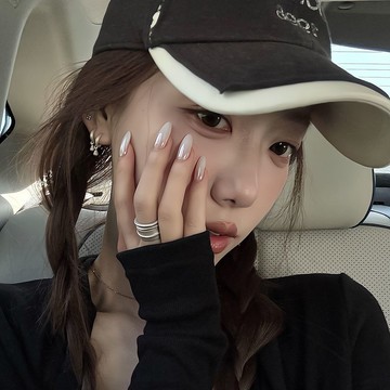 愛依依 美甲 指甲貼 甲片  純手工高級感溫柔純欲貓眼美甲-11545.