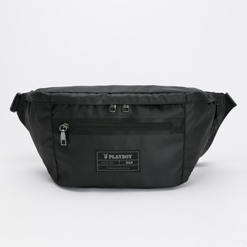 ⚡冬季線上特賣45折起｜PLAYBOY 腰包 Kuroshio系列 - 黑色(132-6101-09-5)