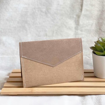 皮革紙護照套 證件套 Passport Cover 信封造形 紙質感