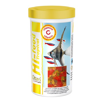 Ottavi 歐特 熱帶魚薄片魚飼料 富含維生素C 增強免疫力 適用於各種熱帶魚  200g  1瓶