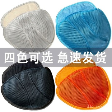 ✨新品低價/免運✨安全帽上的額頭吸汗墊騎行頭盔內襯棉墊套內膽夏季可拆卸透氣灰黑 NLQU