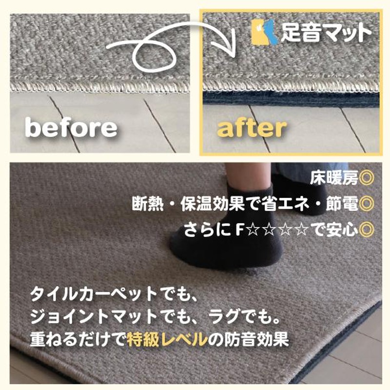 防音マット 防音シート 足音マット 厚さ7mm 100cm×50cm 1枚 防音