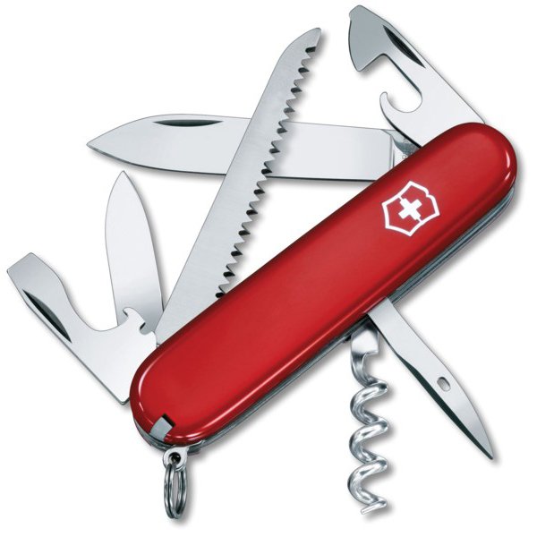 Victorinox ビクトリノックス　Swiss Army 13機能マルチツール Camper Pocket Knife　（赤）