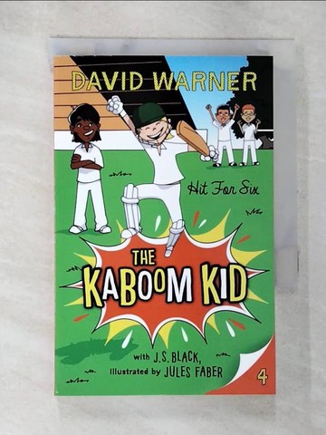 【書寶二手書T2／原文小說_RIT】Hit for Six Kaboom Kid #4_David