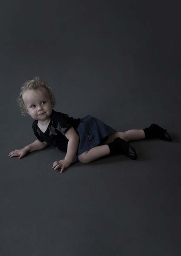 2016春夏 NUNUNU 牛仔圓裙