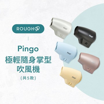 ⎮Rough99⎮ Pingo 品工｜Travel Qmini 極輕隨身掌型吹風機
