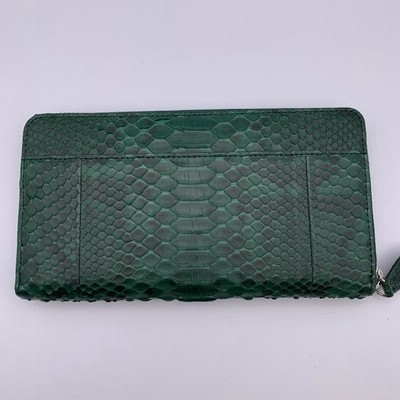○直販大特価○ シルバー パイソン財布 長財布 レア染 パイソン 財布