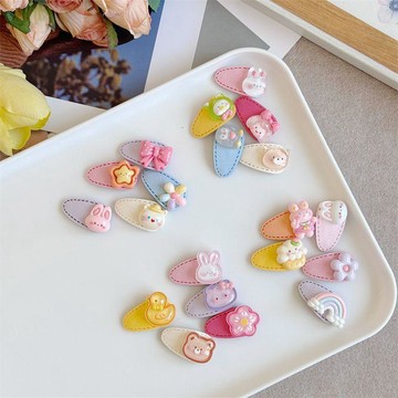 🎀biubiu童裝🎀兒童髮夾可愛卡通女童側邊劉海夾小號碎髮bb夾女寶寶髮卡頭飾