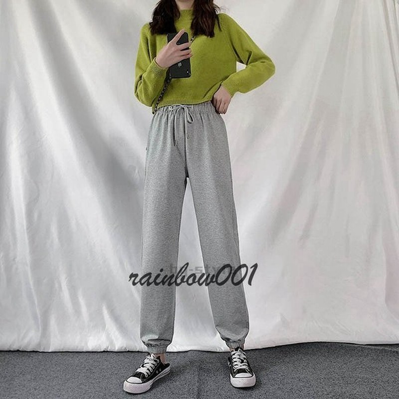 ジャージ スウェットパンツメンズレディース ジョガーパンツ 細身 薄手 無地 スウェット パンツ 通販 Lineポイント最大get Lineショッピング