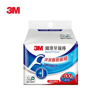 3M SF05 細滑牙線棒Eco (永續新包裝)-1袋/2袋/3袋/4袋