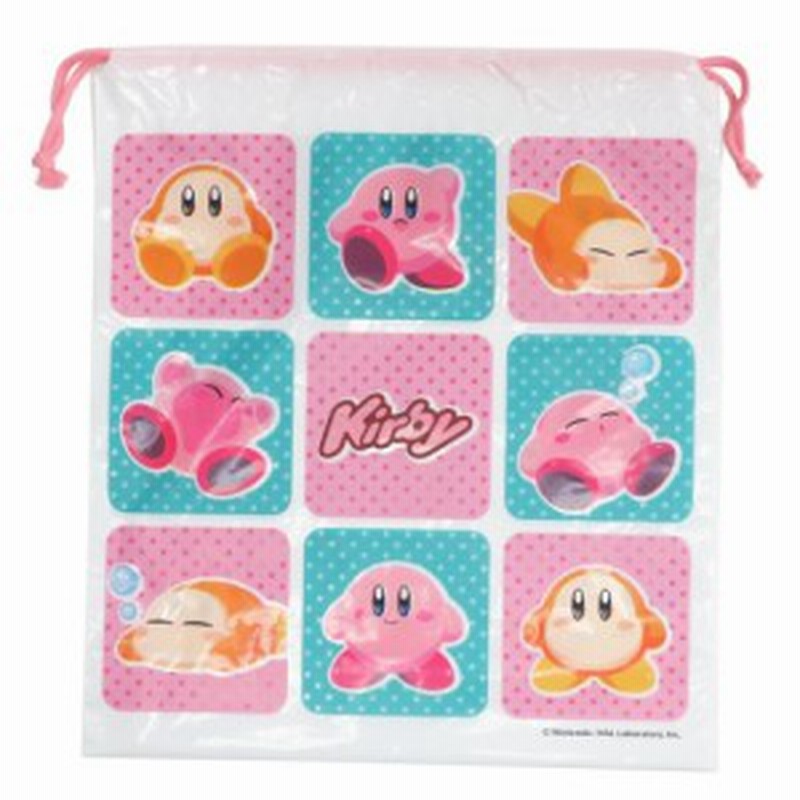 星のカービィ ビニール 巾着 ポリ きんちゃく カービィとワドルディ Nintendo プールバッグ キャラクター グッズ メール便可 通販 Lineポイント最大1 0 Get Lineショッピング
