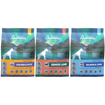 成犬/全齡犬飼料 加拿大Auroria極光-全齡犬無穀糧 2.72kg｜5.0lb (狗主食/狗乾糧/狗飼料)